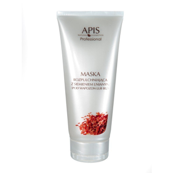 APIS Maska rozpulchniająca z siemieniem lnianym (pod wapozon) 200ml